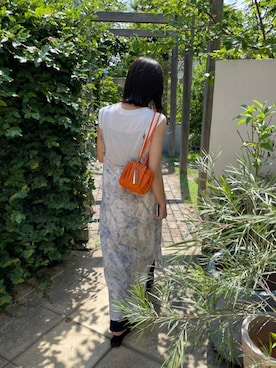 「SEEK（シーク）のアイテム」を使った、UKIさん（レディース・155cm）の夏コーディネート