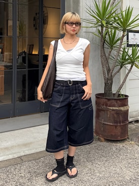 UKIさん(レディース・155cm)の夏コーディネート