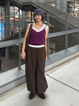 UKIさん(レディース・155cm)の秋コーディネート