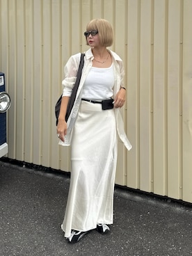 UKIさん（レディース・155cm）の夏コーディネート