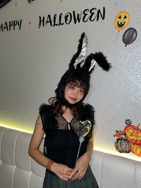 「アイテム（その他トップス）」を使った、UKIさん（レディース・155cm・20代）の秋コーディネート