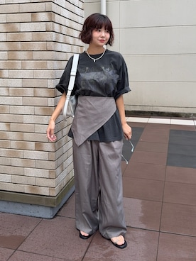 UKIさん（レディース・155cm）の夏コーディネート