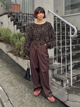 UKIさん（レディース・155cm）の秋コーディネート