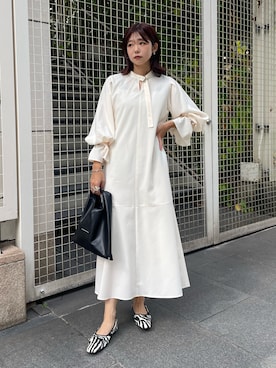 「SEEK（シーク）のアイテム」を使った、UKIさん（レディース・155cm）の秋コーディネート