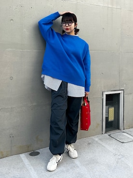 「アイテム（シューズ）」を使った、UKIさん（レディース・155cm・20代）の春コーディネート
