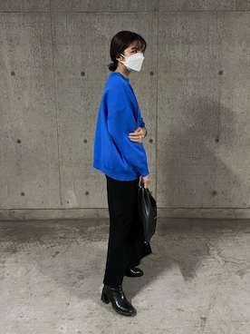 「SEEK（シーク）のアイテム」を使った、UKIさん（レディース・155cm）の秋コーディネート