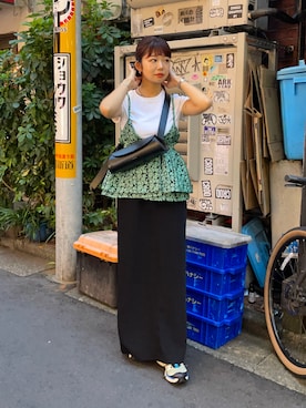 「アイテム（その他トップス）」を使った、UKIさん（レディース・155cm・20代）の秋コーディネート