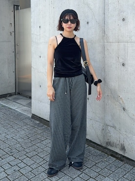 UKIさん（骨格ストレート・レディース・155cm）の夏コーディネート