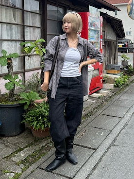UKIさん（レディース・155cm）の夏コーディネート