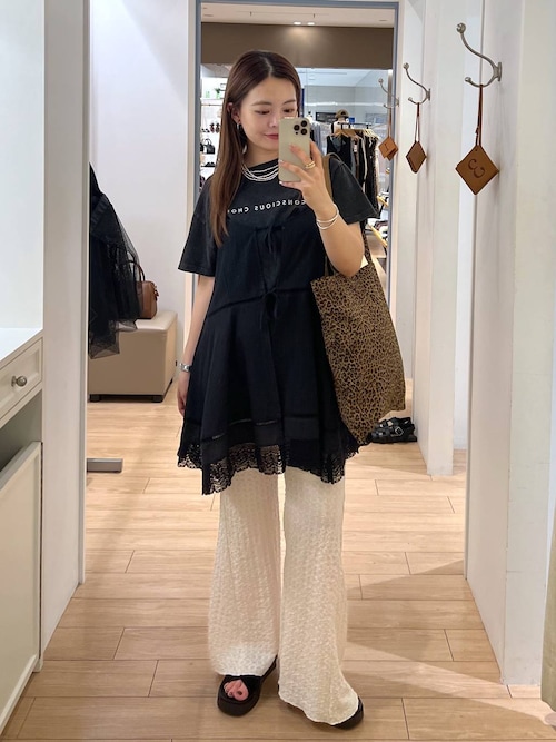 【極美品】LOWRYS FARM 2WAYコットンレースミニワンピース LOWRYS FARM｜2WAYコットンレースミニワンピース | Rakuten