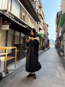 サクラさん（レディース・160cm）の冬コーディネート