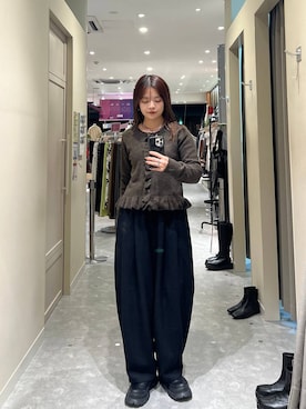 サクラさん（レディース・160cm）の冬コーディネート