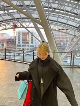 サクラさん（レディース・160cm）の冬コーディネート