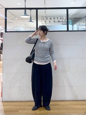 サクラさん（レディース・160cm）の秋コーディネート