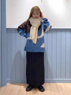 サクラさん(レディース・160cm)の冬コーディネート