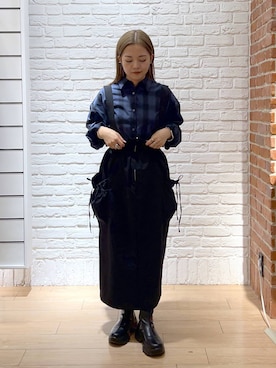 サクラさん（レディース・160cm）の秋コーディネート