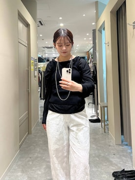 「eL（エル）のアイテム」を使った、サクラさん（レディース・160cm）の春コーディネート