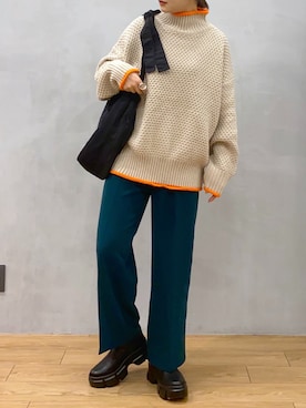 サクラさん（レディース・160cm）の秋コーディネート
