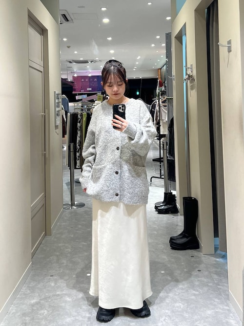 セール】【LFM(U)】ブークレニットクルーカーディガン 625134