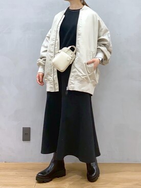 サクラさん（レディース・160cm）の冬コーディネート