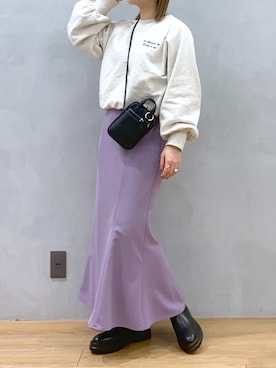 サクラさん（レディース・160cm）の冬コーディネート