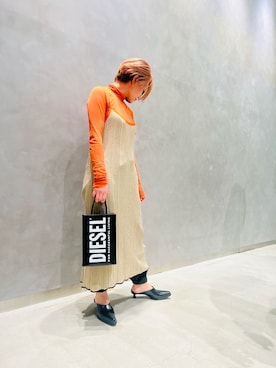 「でぃーぜるうらわすたっふ」｜mdrさん（レディース・162cm）の夏コーディネート