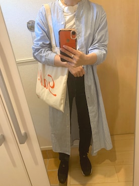 「PHILIPPE AUDIBERT（フィリップ オーディベール）のアイテム（リング、シルバー系）」を使った、H2Oさん（レディース・153cm）の春コーディネート