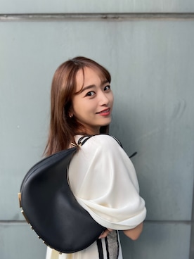 「FENDI（フェンディ）のアイテム」を使った、近藤千尋さん（レディース・160cm）の冬コーディネート