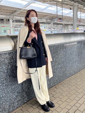 近藤千尋さん（レディース・160cm）の冬コーディネート