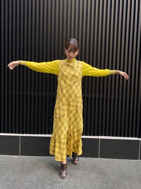 「malamute（マラミュート）のアイテム」を使った、近藤千尋さん（レディース・160cm）の夏コーディネート