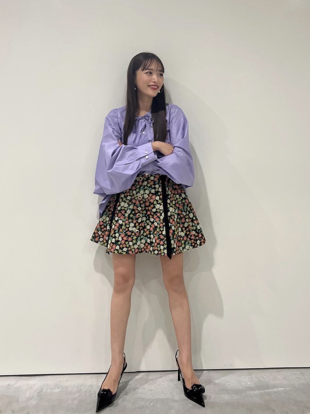 ビューティーアンドユース ブラウス 近藤千尋さん着用 近藤千尋｜beautiful peopleのシャツ/ブラウスを使ったコーディネート