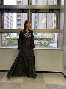 FUMIE TANAKA パイピングワンピース　pipng one piece FUMIE TANAKA（フミエタナカ）の「【FUMIE=TANAKA