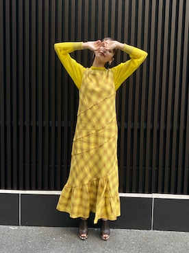 「malamute（マラミュート）のアイテム」を使った、近藤千尋さん（レディース・160cm）の夏コーディネート