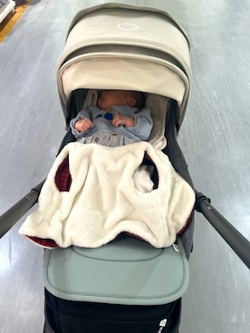 「アイテム（ママ＆ベビー）」を使った、kaaiさん（キッズ・60cm）の秋コーディネート