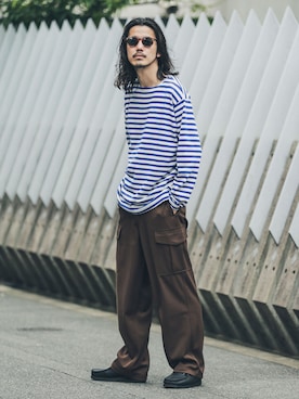 shibataniさん（メンズ・180cm）の秋コーディネート