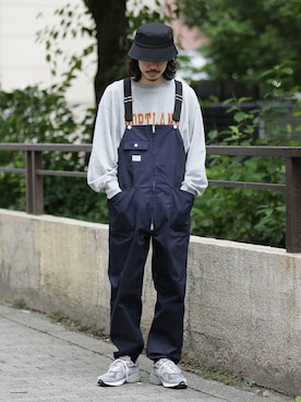 「URBAN RESEARCH Sonny Label（アーバンリサーチサニーレーベル）のアイテム（帽子）」を使った、shibataniさん（メンズ・180cm）の冬コーディネート