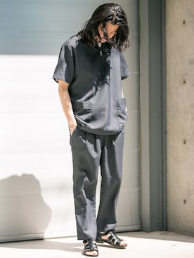 shibataniさん（メンズ・180cm）の夏コーディネート