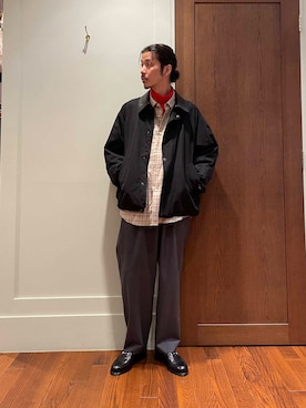「デートコーデ」｜「アイテム（その他アウター）」を使った、shibataniさん（メンズ・180cm）の秋コーディネート