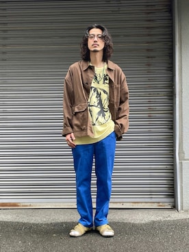 「VYNER ARTICLES（ヴァイナー アーティクルズ）のアイテム」を使った、shibataniさん（メンズ・180cm）の秋コーディネート