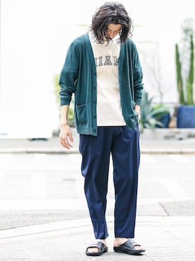 shibataniさん（メンズ・180cm）の夏コーディネート