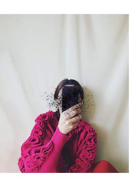 「古着女子」｜「アイテム（スウェットパンツ）」を使った、Yotchさん（レディース・163cm）の冬コーディネート