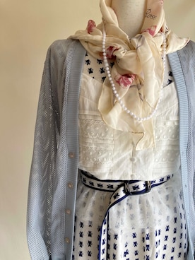 「アイテム（キャミソール）」を使った、Yotchさん（レディース・163cm）の夏コーディネート