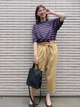 「Rocky Monroe（ロッキーモンロー）のアイテム」を使った、ariminakoさん（レディース・164cm）の夏コーディネート