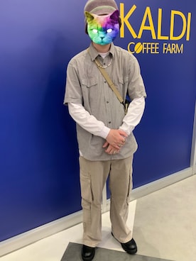 「H&M」｜ジェイソン尾妻さん（メンズ・180cm）の秋コーディネート