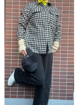 猫山さん（レディース・161cm）の冬コーディネート