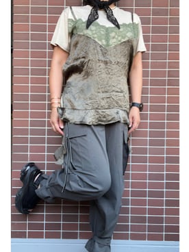 猫山さん(レディース・161cm)の夏コーディネート