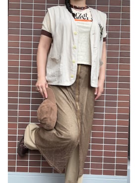 猫山さん(レディース・161cm)の夏コーディネート