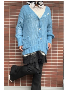 猫山さん（レディース・161cm）の冬コーディネート