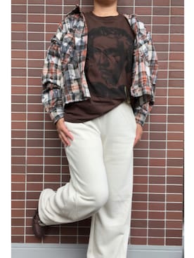 「アイテム（その他アウター）」を使った、猫山さん（レディース・161cm・40代）の秋コーディネート