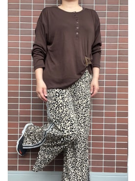 「ear PAPILLONNER（イアパピヨネ）のアイテム」を使った、猫山さん（レディース・161cm）の夏コーディネート